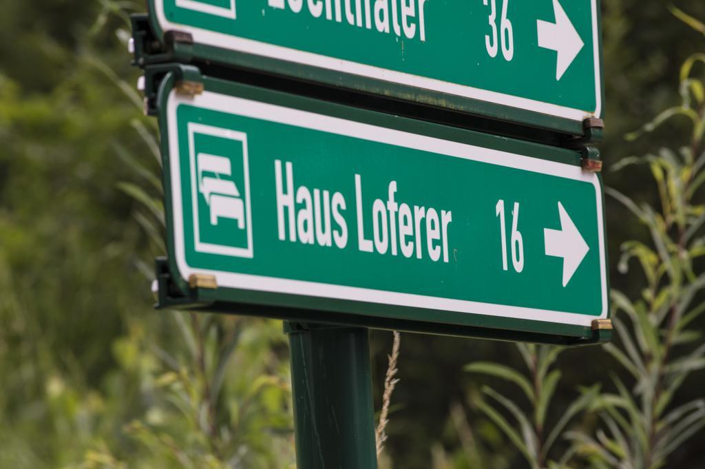 Haus Loferer Lägenhet Sankt Martin bei Lofer Exteriör bild